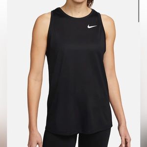 Nike Running Dri-Fit Black Sleeveless Shirt